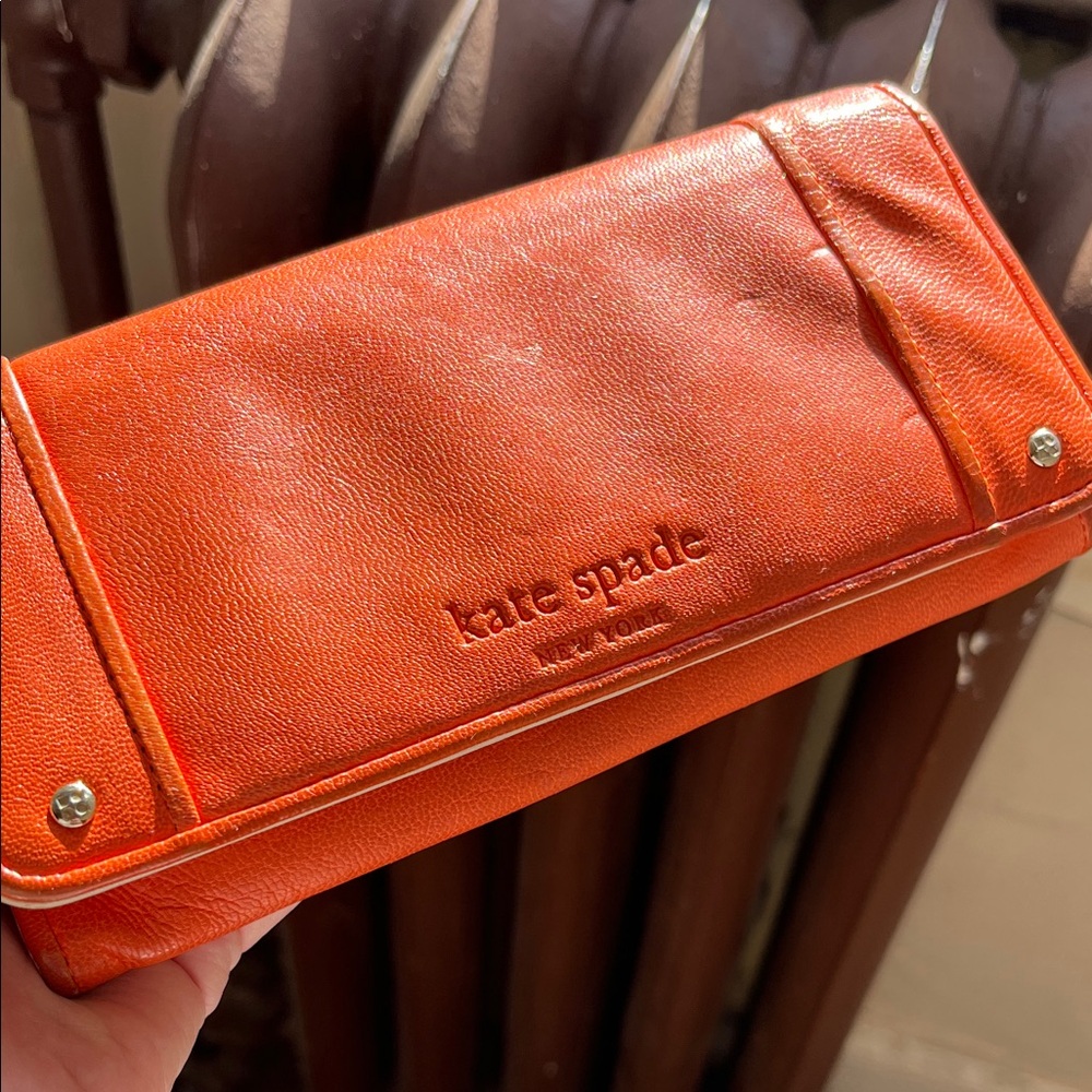 Kate Spade Vibrant Orange Wallet